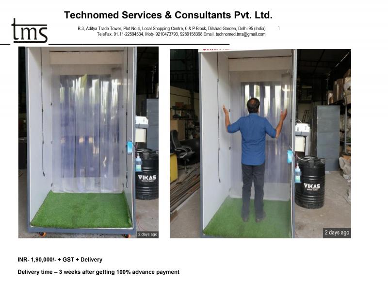 Sanitisation Chamber